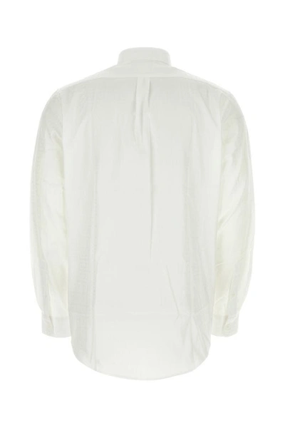 Shop Givenchy Man White Cotton Shirt