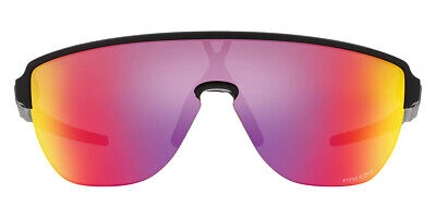 Pre-owned Oakley Corridor Oo9248 Sunglasses Men Matte Black / Prizm Road Mirrored