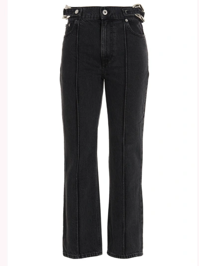 Shop Jw Anderson J.w. Anderson Chain Link Jeans In Black