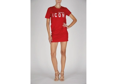 Shop Dsquared2 Dresses In Red