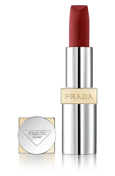 Shop Prada Monochrome Hyper Matte Refillable Lipstick In B03