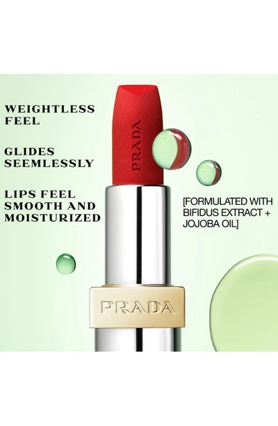 Shop Prada Monochrome Soft Matte Refillable Lipstick In B103