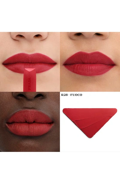 Shop Prada Monochrome Hyper Matte Lipstick Refill In R28