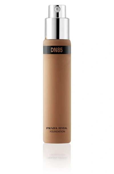 Shop Prada Reveal Skin Optimizing Soft Matte Foundation Refill In Dn85