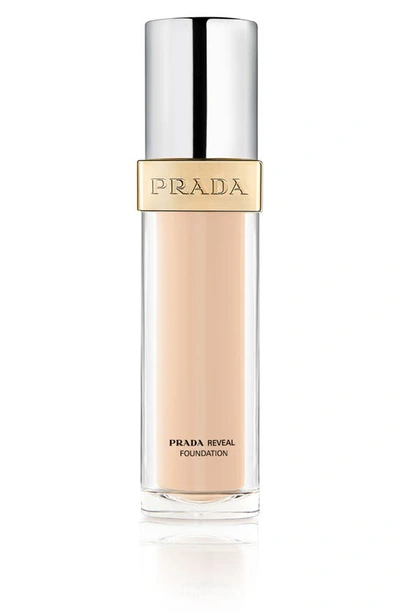 Shop Prada Reveal Skin Optimizing Refillable Soft Matte Foundation In Ln5