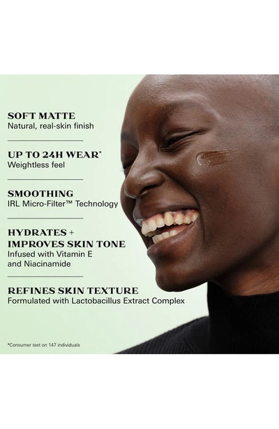 Shop Prada Reveal Skin Optimizing Refillable Soft Matte Foundation In Ln10