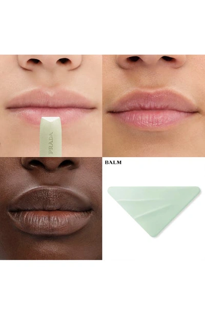 Shop Prada Colorless Smoothing Lip Balm In 000 Universal