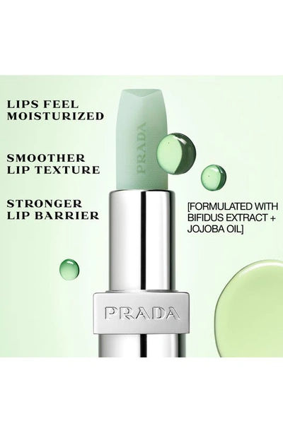 Shop Prada Colorless Smoothing Lip Balm In 000 Universal
