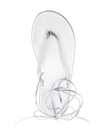Ancient Greek Sandals Sahara Flip Flop Sandal In Grey