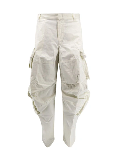 Shop Diesel Trouser In White