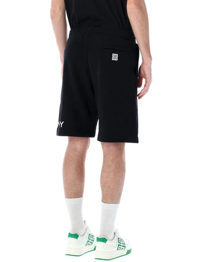 Shop Givenchy Boxy Fit Shorts In Black