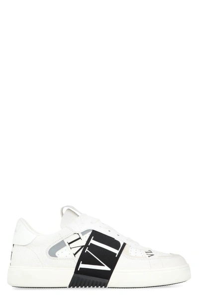 Shop Valentino Garavani - Vl7n Low-top Sneakers In White