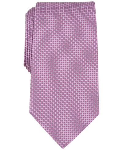 Shop Michael Kors Men's Dorset Mini-pattern Tie In Lavender