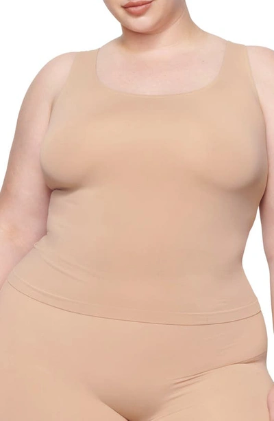 Shop Skims Soft Smoothing Seamless Tank In Clay