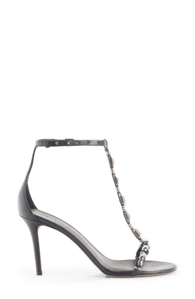 Shop Isabel Marant Einari T-strap Sandal In Black