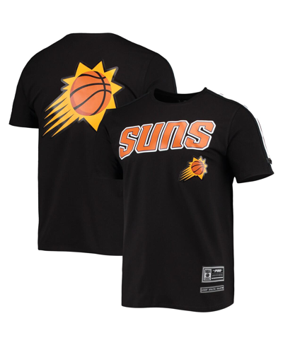 Pro Standard Black Phoenix Suns Mesh Capsule Taping T-shirt In Black