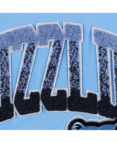 Pro Standard Light Blue Memphis Grizzlies Hometown Chenille T-shirt In Light Blue
