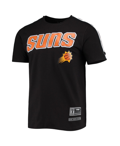 Pro Standard Black Phoenix Suns Mesh Capsule Taping T-shirt In Black