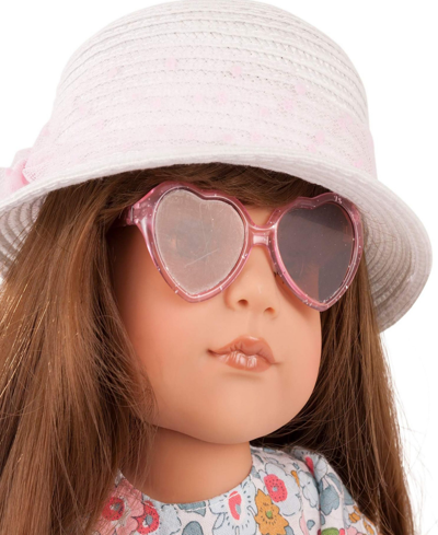 Shop Götz Hannah Summertime Poseable Brunette Doll In Multi