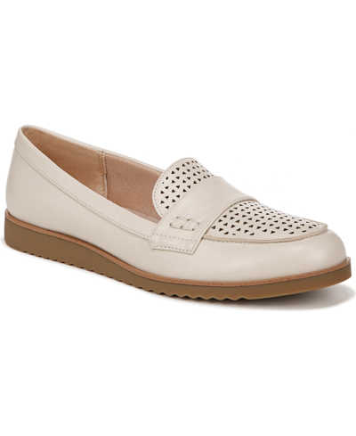 Shop Lifestride Zee 2 Slip On Loafers In Almond Milk White Faux Leather