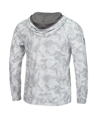 Colosseum Arctic Camo Maryland Terrapins Oht Military Appreciation Long Sleeve Hoodie Top In Arctic Camo