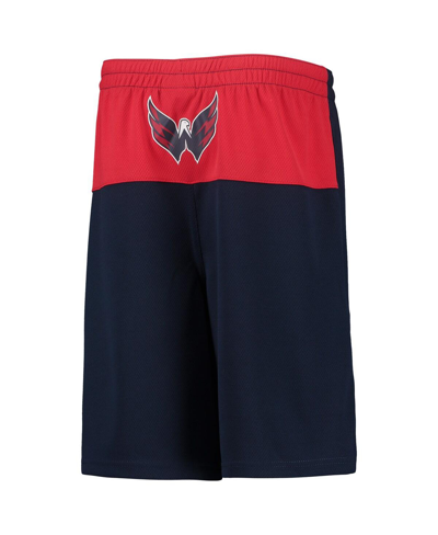 Outerstuff Youth Boys Alexander Ovechkin Navy Washington Capitals Pandemonium Name And Number Shorts In Navy