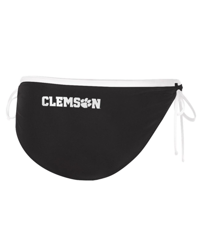 Shop G-iii 4her By Carl Banks Women's  Black Clemson Tigers Perfect Match Bikini Bottom