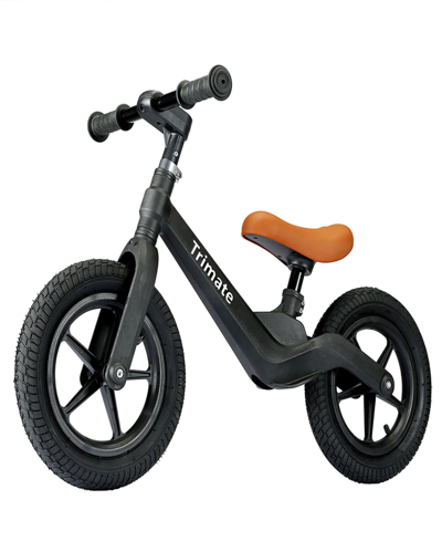 Trimate Black Toddler Balance Bike In Multi