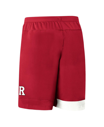 Shop Adidas Originals Men's Adidas Scarlet Rutgers Scarlet Knights Aeroready Training Shorts
