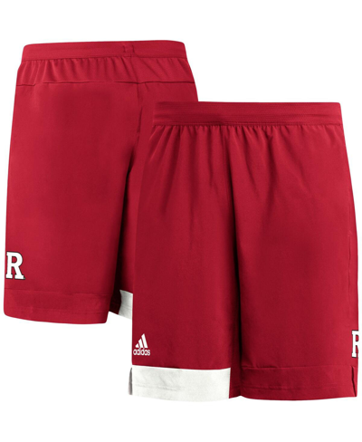 Shop Adidas Originals Men's Adidas Scarlet Rutgers Scarlet Knights Aeroready Training Shorts