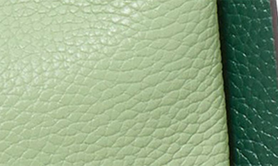 Shop Kate Spade Knott Large Colorblock Leather Handbag In Beach Glass Multi
