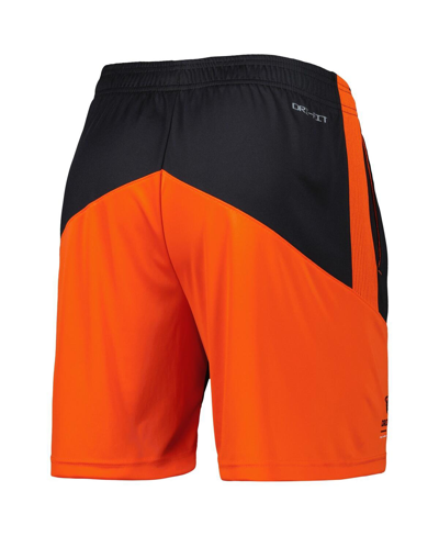 Shop Nike Men's  Black, Orange Oregon State Beavers Performance Player Shorts In Black,orange