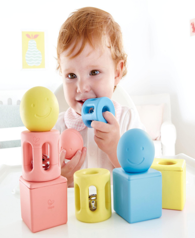 Hape Geometric Rattle Trio In Multi