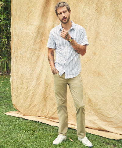 Dockers Jean Cut Khaki All Seasons Tech Mens Comfort Waistband Straight Fit Flat Front Pant In Black