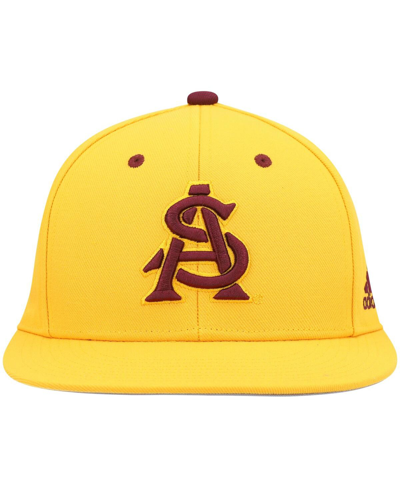 Shop Adidas Originals Men's Adidas Gold Arizona State Sun Devils Team On-field Baseball Fitted Hat