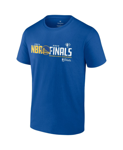 Fanatics Branded Royal Golden State Warriors 2022 Nba Finals See The Court T-shirt In Royal