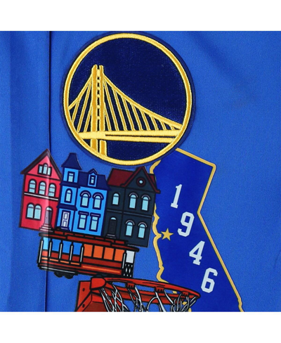 Pro Standard Royal Golden State Warriors Hometown Track Pants In Royal