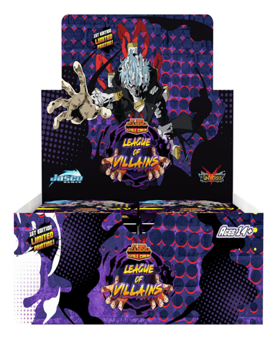 Shop My Hero Academia League Of Villains Booster Display Card Game In Multi