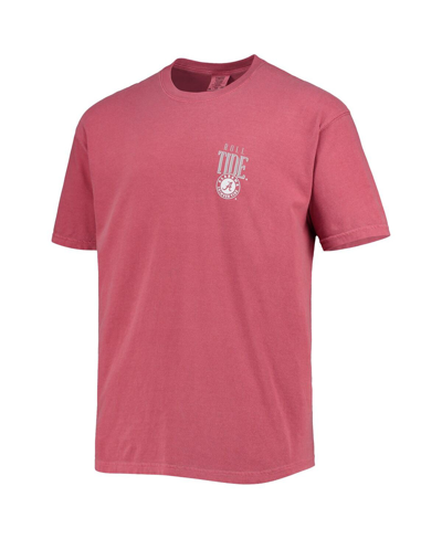 Shop Image One Men's Crimson Alabama Crimson Tide Comfort Colors Welcome To The South T-shirt