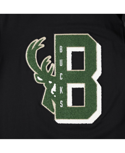 Pro Standard Black Milwaukee Bucks Mash Up Capsule T-shirt In Black