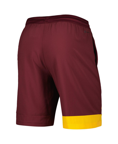 Shop Adidas Originals Men's Adidas Maroon Arizona State Sun Devils Aeroready Training Shorts