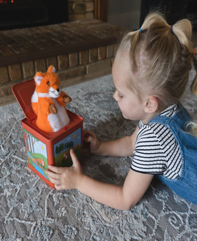 Jack Rabbit Creations Fox Jack-in-the-box In Multi