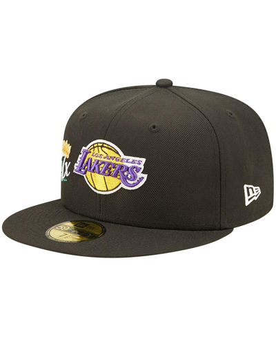 New Era Black Los Angeles Lakers 17x Nba Finals Champions Crown 59fifty ...