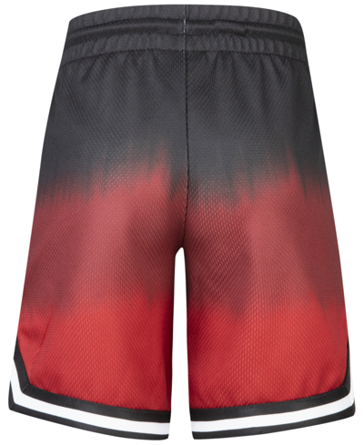 Shop Jordan Little Boys Ombre Mesh Shorts In Gym Red