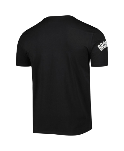 Pro Standard Black Brooklyn Nets Mash Up Capsule T-shirt In Black