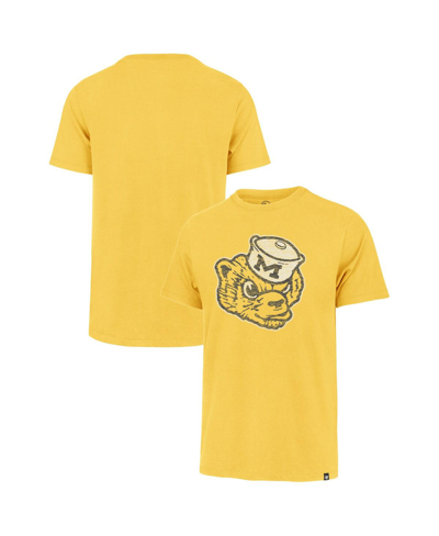 Shop 47 Brand Men's '47 Maize Michigan Wolverines Premier Franklin T-shirt