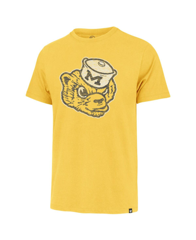 Shop 47 Brand Men's '47 Maize Michigan Wolverines Premier Franklin T-shirt