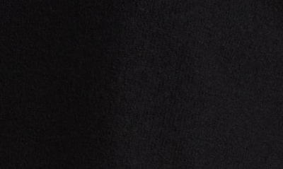 Allsaints Donna Mixed Media Sweater In Black/ White