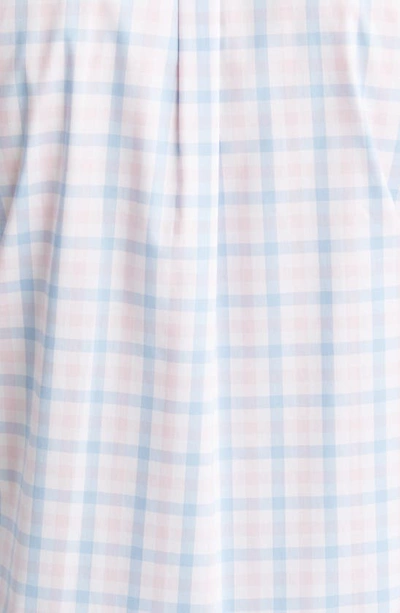 Peter Millar Macinac Check Stretch Button-down Shirt In Palmer Pink