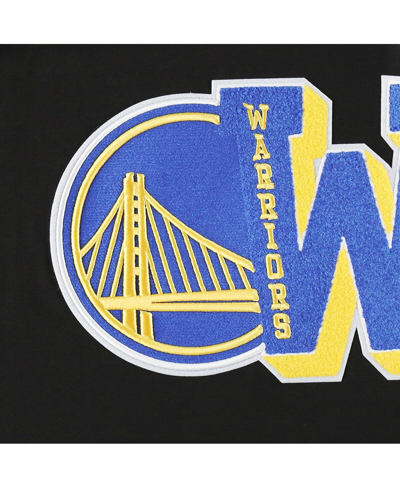Shop Pro Standard Men's  Black Golden State Warriors Mash Up Capsule T-shirt